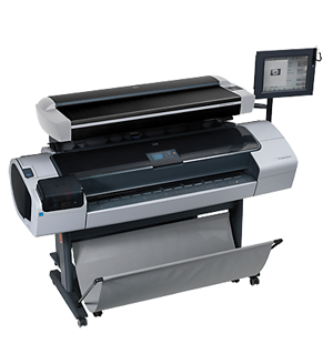 HP Designjet T1200 HD Multifunction Printer-CQ653C