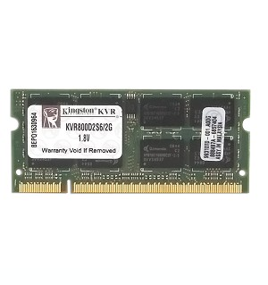 Kingston Laptop Memory(KVR800D2S6/2GB)