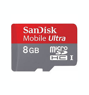 Sandisk 8GB Memory Card