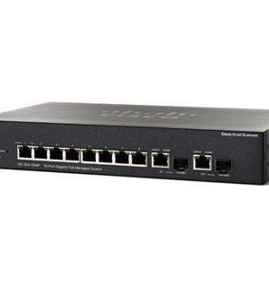 Cisco 10 Port Switch-Black(SRW2008MP-K9-EU)