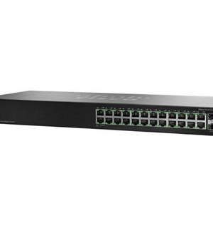 Cisco 24 Port Switch-Black (SR2024T)