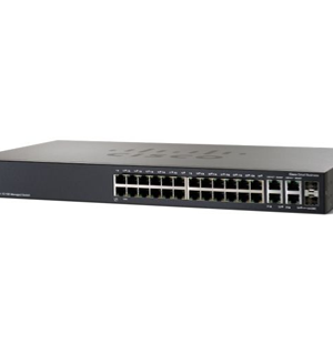 Cisco 24 Port Switch-Black(SRW224G4P-K9-EU)