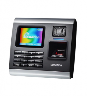 Suprema BioStation time and attendance control system