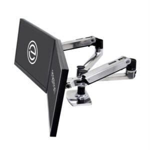 LX Dual Side-by-Side Arm (polished aluminum)