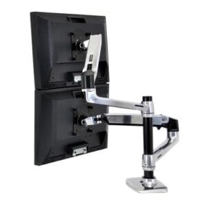 LX Dual Stacking Arm (polished aluminum)