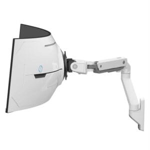 HX Wall Monitor Arm with VHD Pivot (white)